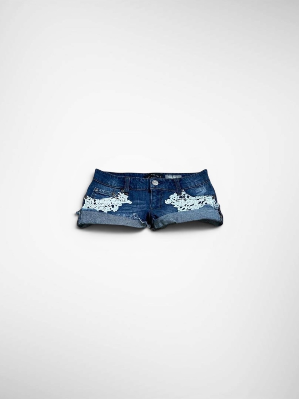 Aeropostale Low Rise Micro Denim Shorts